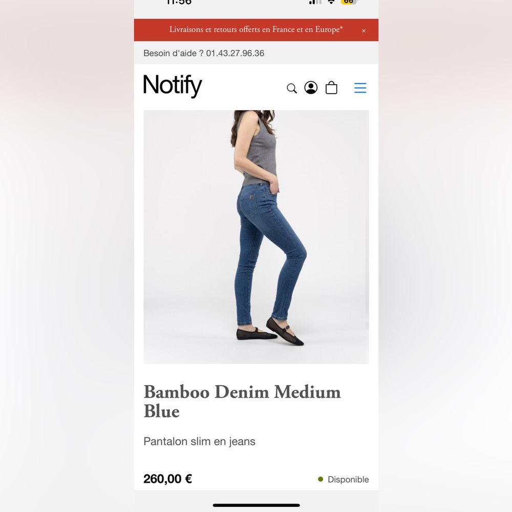 Notify Bamboo skinny high-waist jeans - Picture 10 of 10